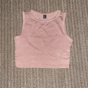 Shein simple crop tank